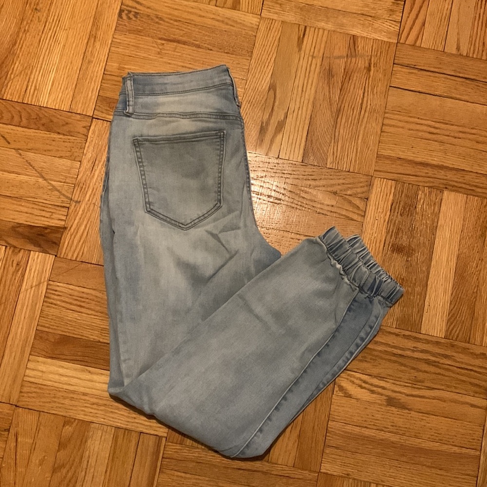 Rewash High Rise denim joggers - Picture 4 of 5